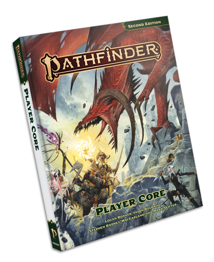 Pathfinder RPG: Pathfinder Player Core (P2) Hardcover.