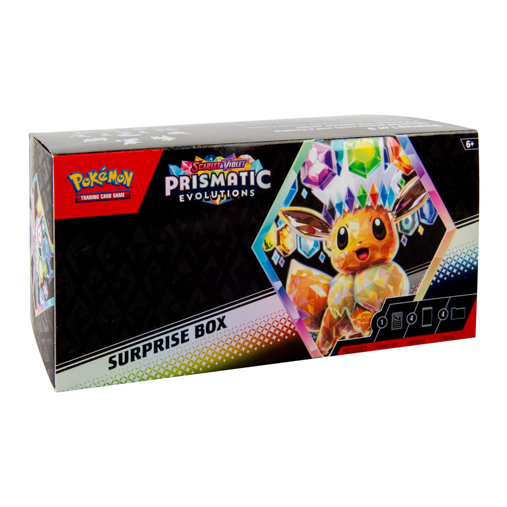 Pokémon Trading Card Games Scarlett & Violet 8.5 Prismatic Evolutions Surprise Box