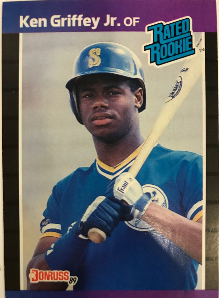 Ken Griffey Jr Rookie Card Donruss.