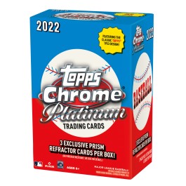 2022 Topps Chrome Platinum Anniversary Baseball Value Box.