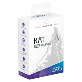 Ultimate Guard Sleeves Katana Translucent 100-Count.