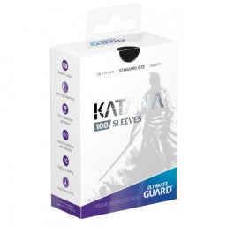 Ultimate Guard Sleeves Katana Black 100-Count.