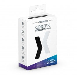 Ultimate Guard Cortex Deck Protectors Glossy 100 Count Black.