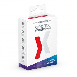 Ultimate Guard Cortex Deck Protectors Matte 100 Count Red.