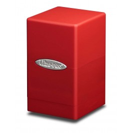 Ultra Pro Deck Box Satin Tower Version 2 Red.