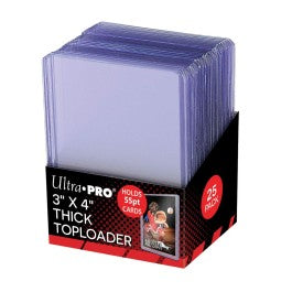 Ultra Pro 3X4 Top Loader Thick Action 55-Point - individual sleeve.