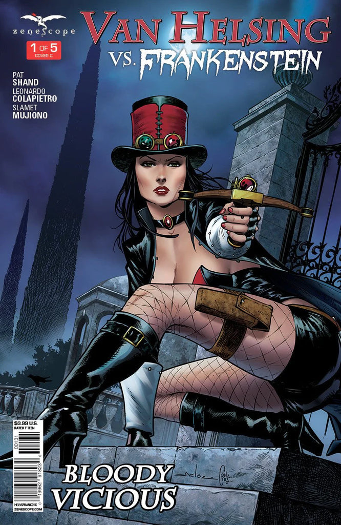 Van Helsing vs. Frankenstein #1 Cover C.