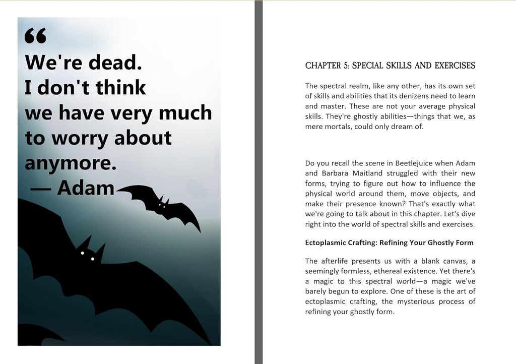 Handbook for the Recently Deceased: the Afterlife - Halloween Gifts