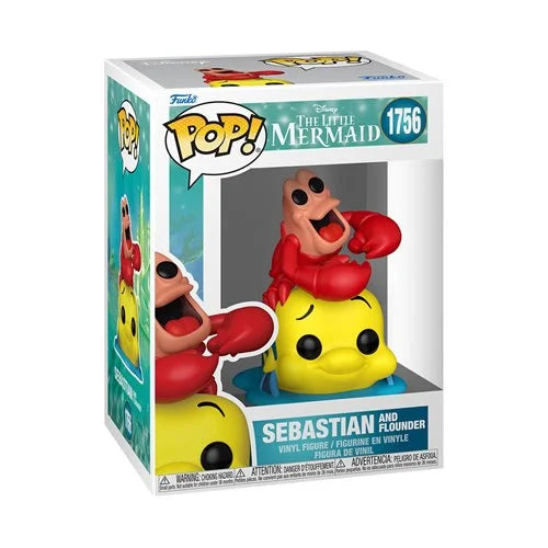 The Little Mermaid Sebastian and Flounder Funko Pop! Vinyl Figure #1756