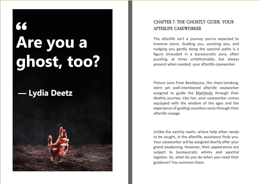 Handbook for the Recently Deceased: the Afterlife - Halloween Gifts