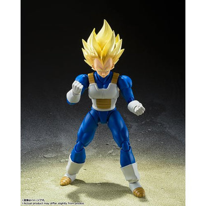 Dragon Ball Z Super Saiyan Vegeta Awakened Super Saiyan Blood S.H.Figuarts Action Figure - Reissue