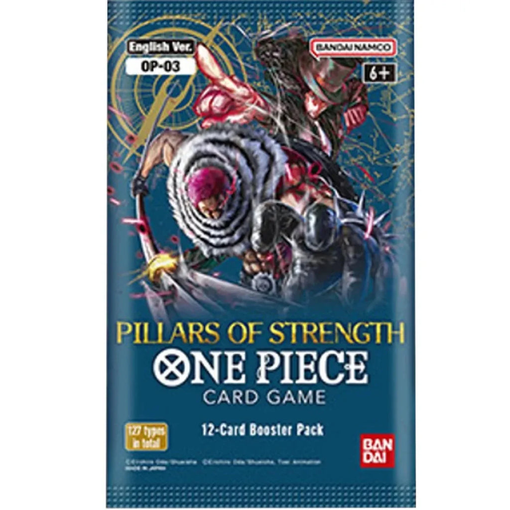 Trading Card Game Pillars of Strength Booster Pack (ENGLISH, 12 Cards)