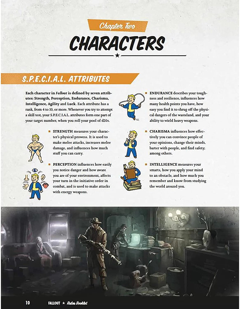 Modiphius Fallout: the Roleplaying Game Core Rulebook