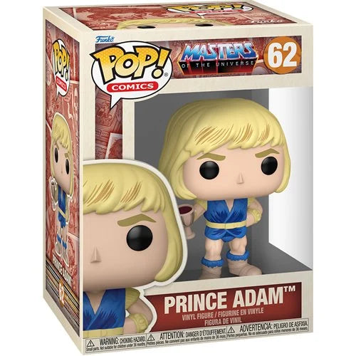 Masters of the Universe Vintage Prince Adam Funko Pop! Vinyl Figure #62