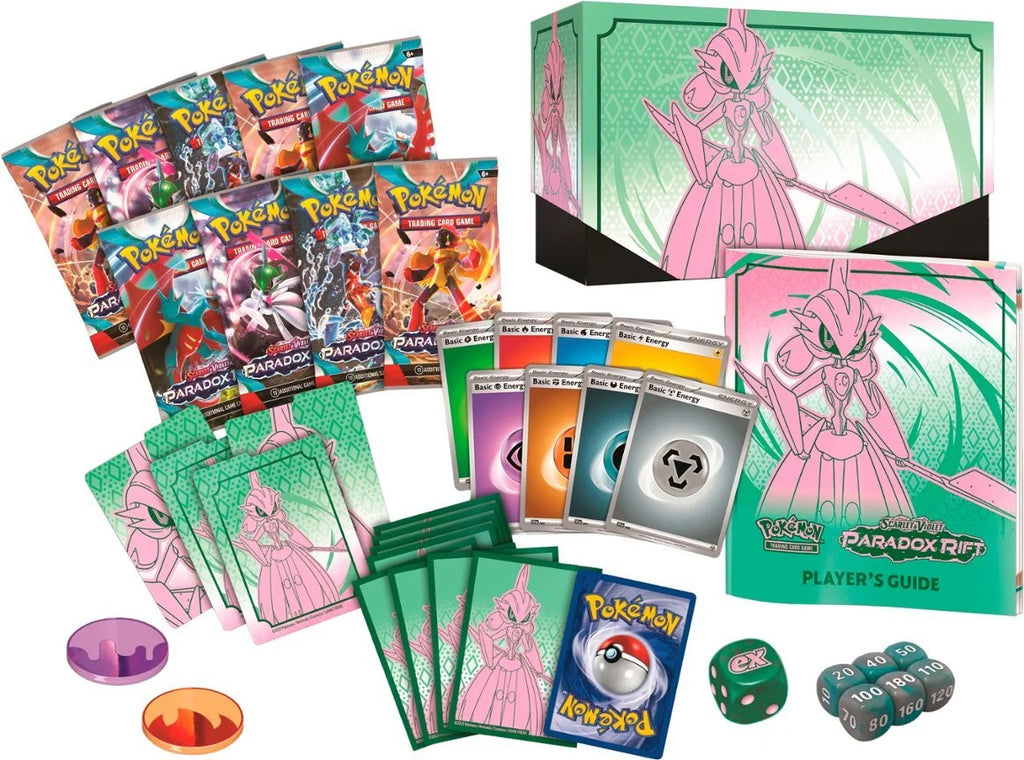 Trading Card Games SV4 Paradox Shift Elite Trainer Box - Iron Bundle