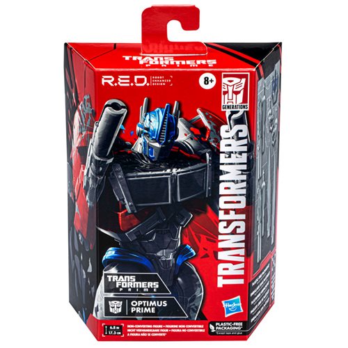 Transformers R.E.D. 6-Inch Action Figures Wave 7 Optimus Prime.