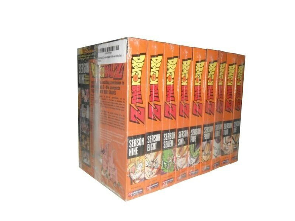 DRAGON BALL Z the Complete UNCUT Season 1-9 DVD Series 1 2 3 4 5 6 7 8 9 New