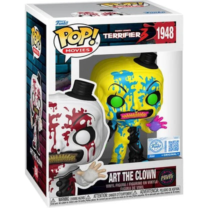 Terrifier 3 Art the Clown Bloody Funko Pop! Vinyl Figure #1948 - Entertainment Earth Exclusive