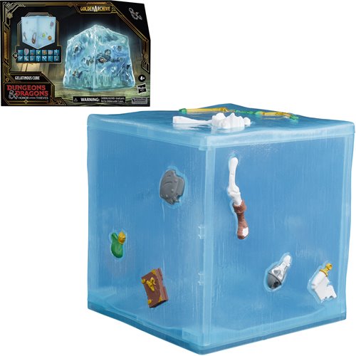 Dungeons & Dragons Honor Among Thieves Golden Archive Gelatinous Cube 6-Inch Scale Deluxe Action Figure.