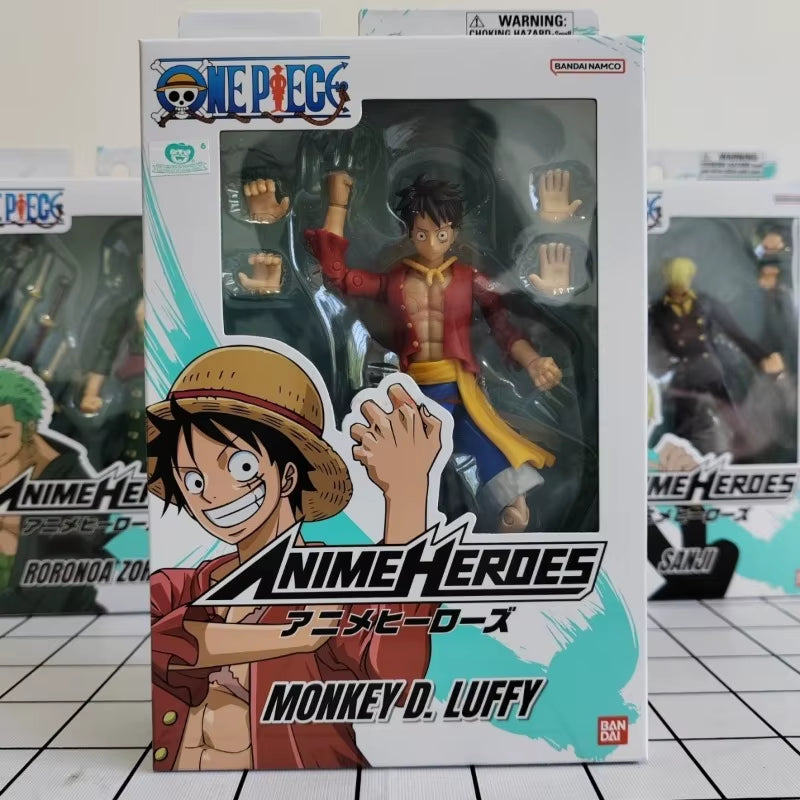 One Piece Anime Figures Monkey D Luffy Movable Figure Assembly Model Luffy Action Statue Collection Ornaments Toy Gifts for Kids