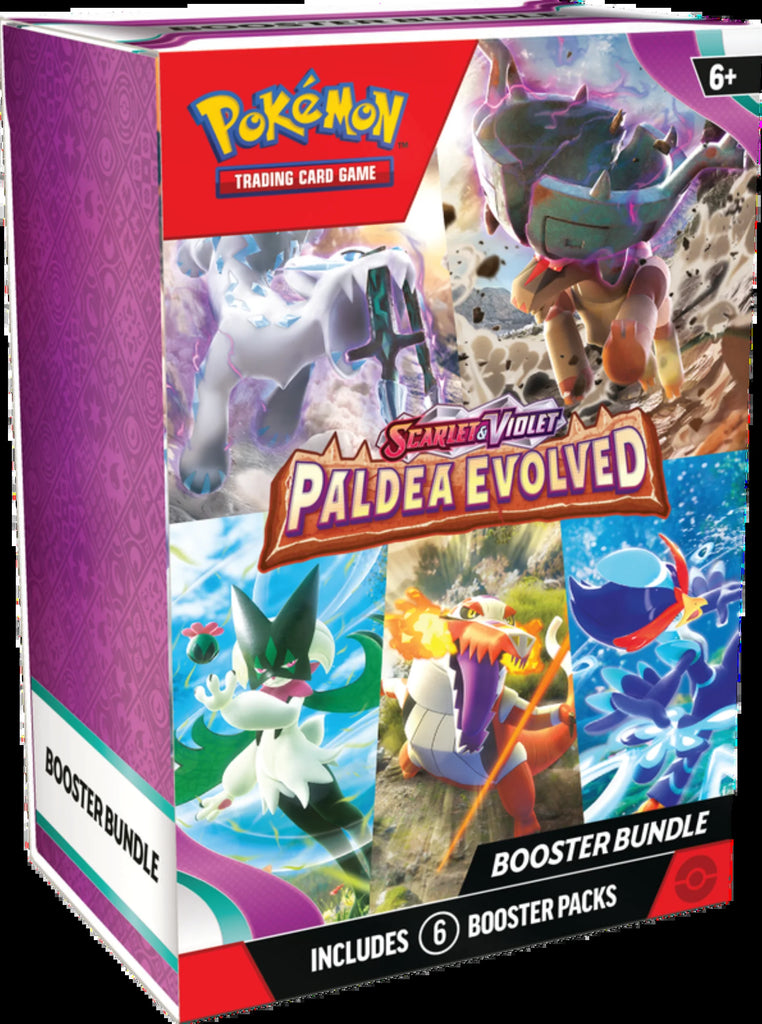 Trading Card Game Scarlet & Violet 2 Paldea Evolved Booster Bundle 6 Booster Packs