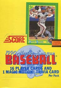 1990 score Major League Baseball Cards.