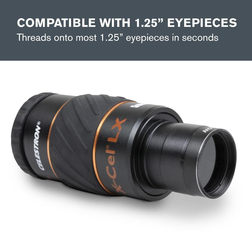 Celestron – Telescope Moon Filter – Eyepiece Accessory – Reduces Moon Glare A...