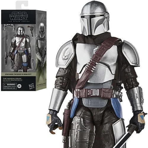 Star Wars The Black Series The Mandalorian (Glavis Ringworld) 6-Inch Action Figure.