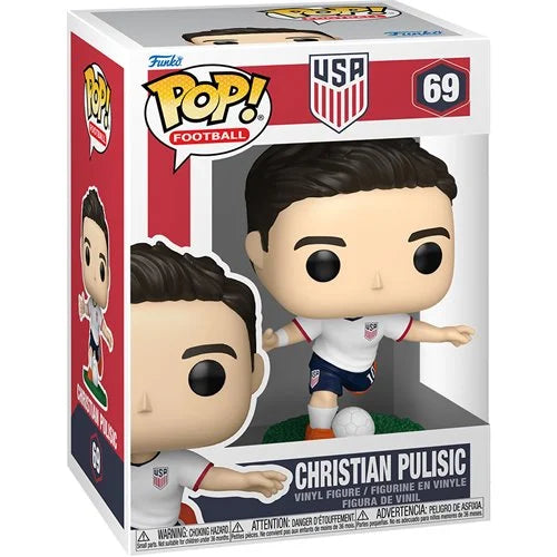 Football World Cup 2026 USA Christian Pulisic Funko Pop! Vinyl Figure #69