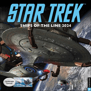 Star Trek: Ships of the Line 2024 Wall Calendar.