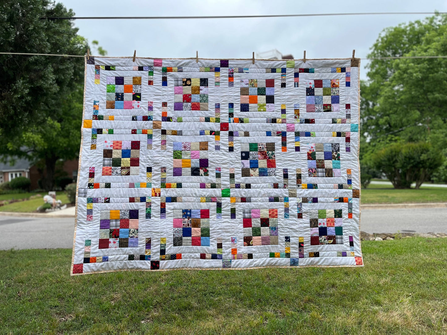 Quilt 78.5" x 60"