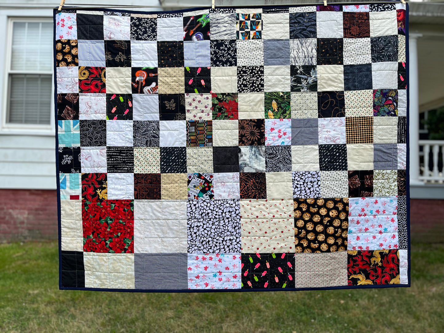 Handmade Quilt 48.5" x 60"