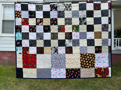 Handmade Quilt 48.5" x 60"