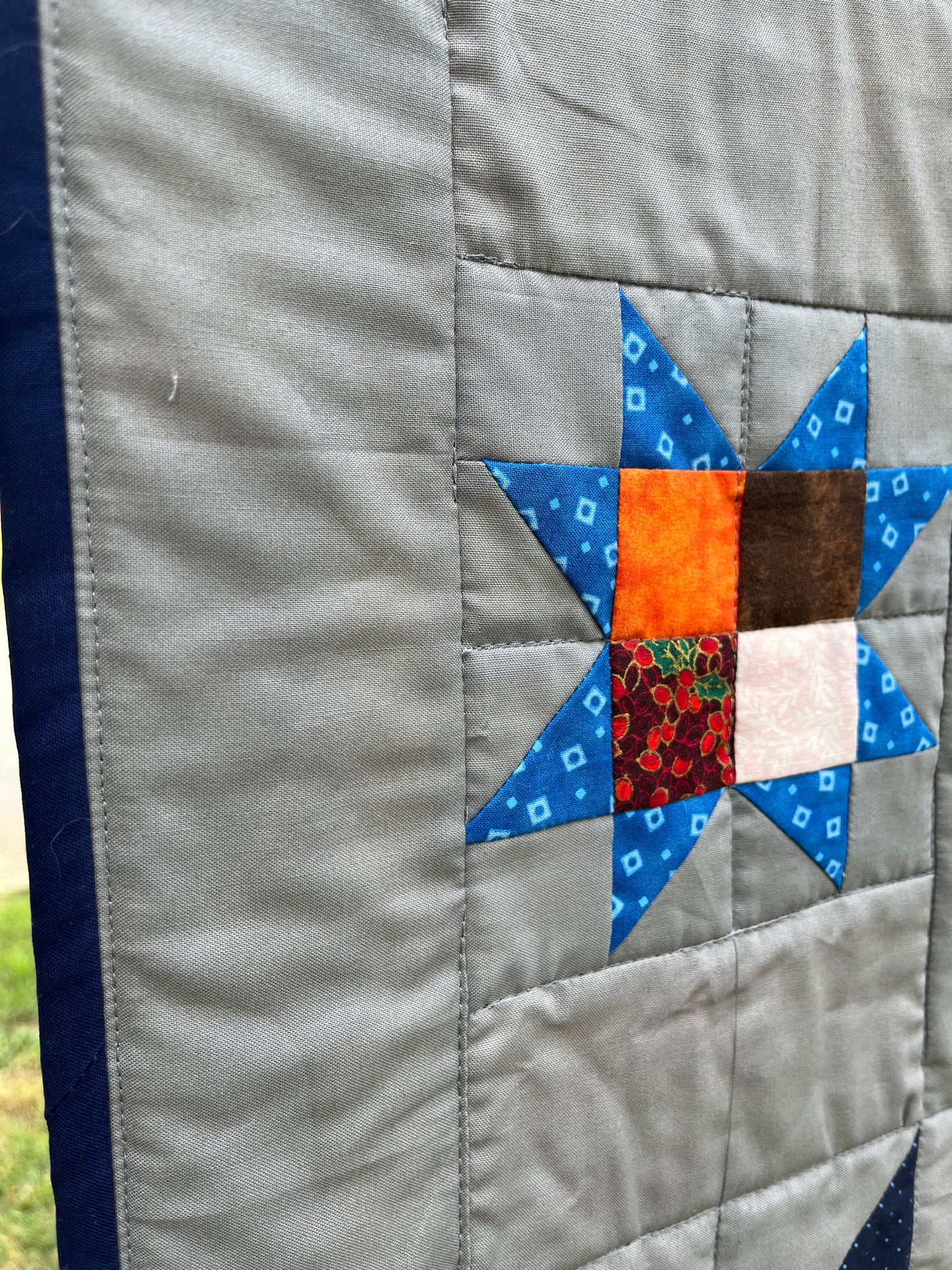 Handmade Quilt 48.5" x 60"