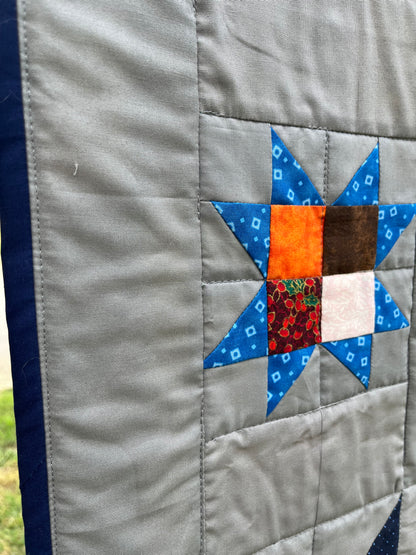 Handmade Quilt 48.5" x 60"
