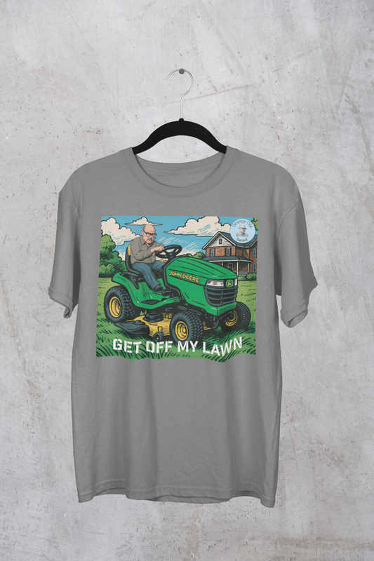 Grumpy Old Bastard "Get Off My Lawn" T-Shirt