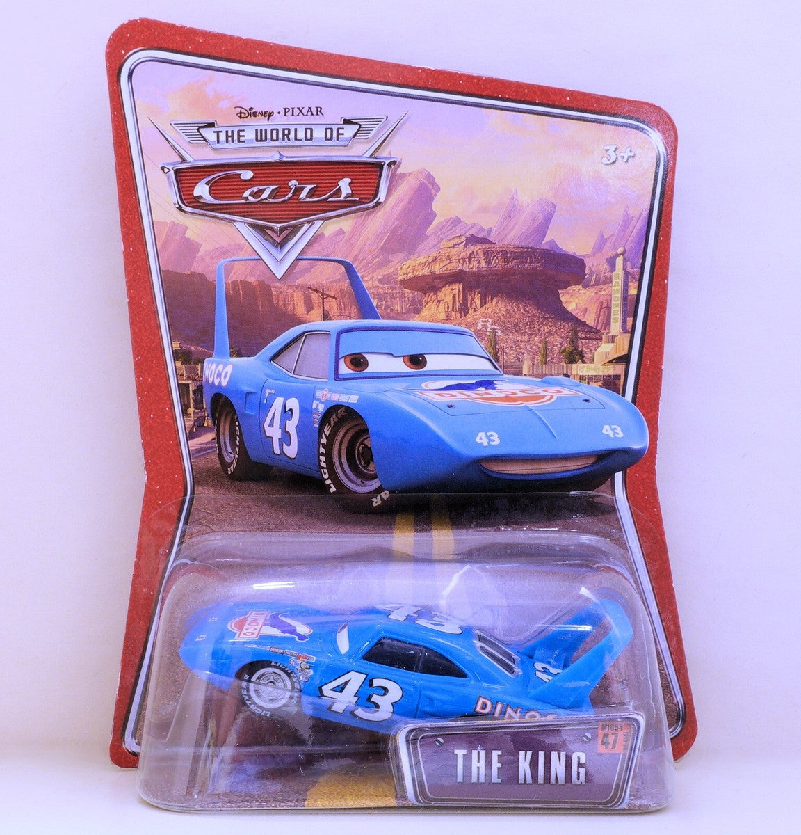 DISNEY PIXAR CARS THE KING No.43 DINOCO #47 THE WORLD OF CARS SERIES