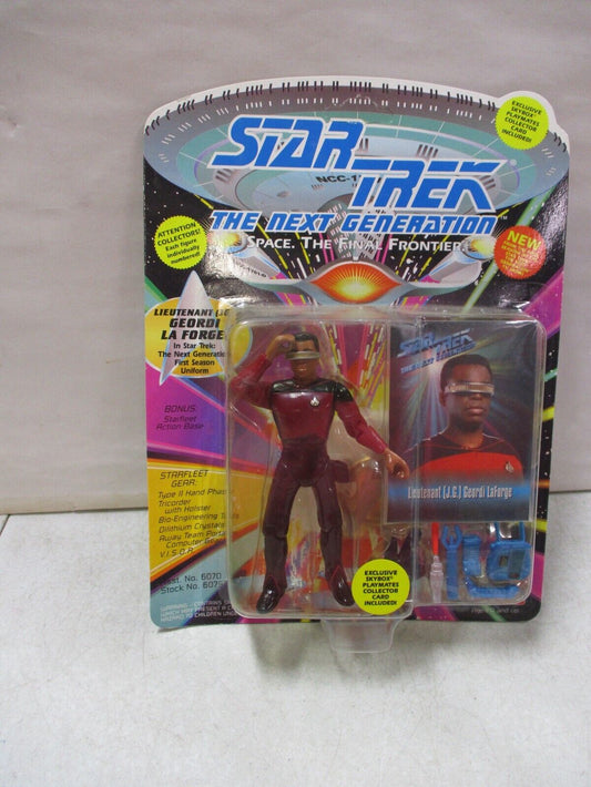 PLAYMATES STAR TREK THE NEXT Generation Lt Geordi LaForge.