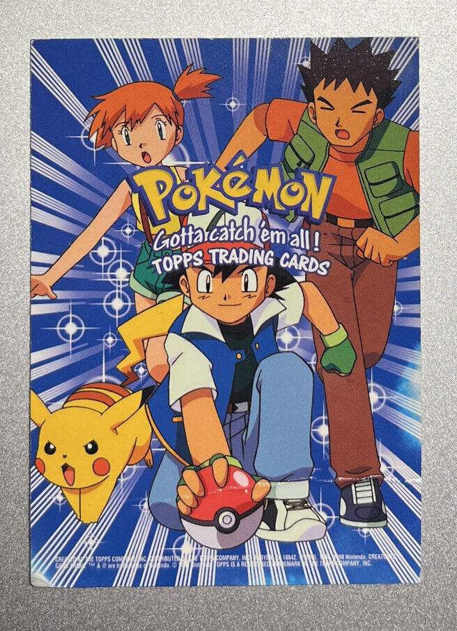 Pokémon Card Topps - Gotta catch ‘em all! - Movie Animation Edition Foil.