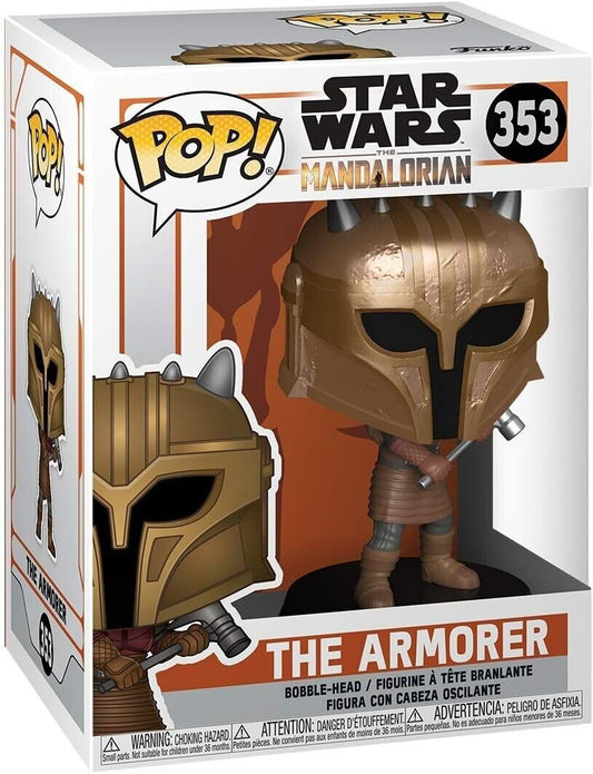The Mandalorian Armorer Funko Pop! Figure.