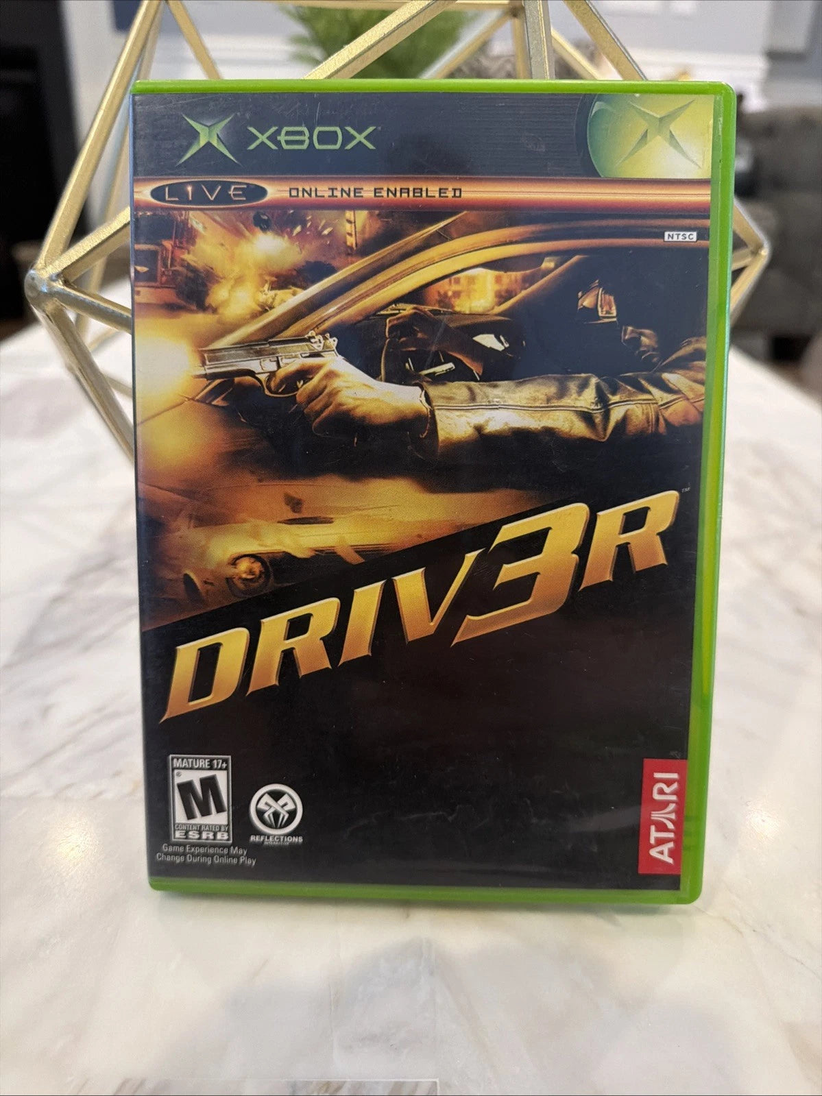 Driv3r Driver 3 (Microsoft Xbox, 2004) CIB Complete in Box