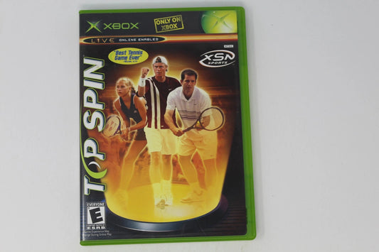 Top Spin XBOX Game Xsn Sports