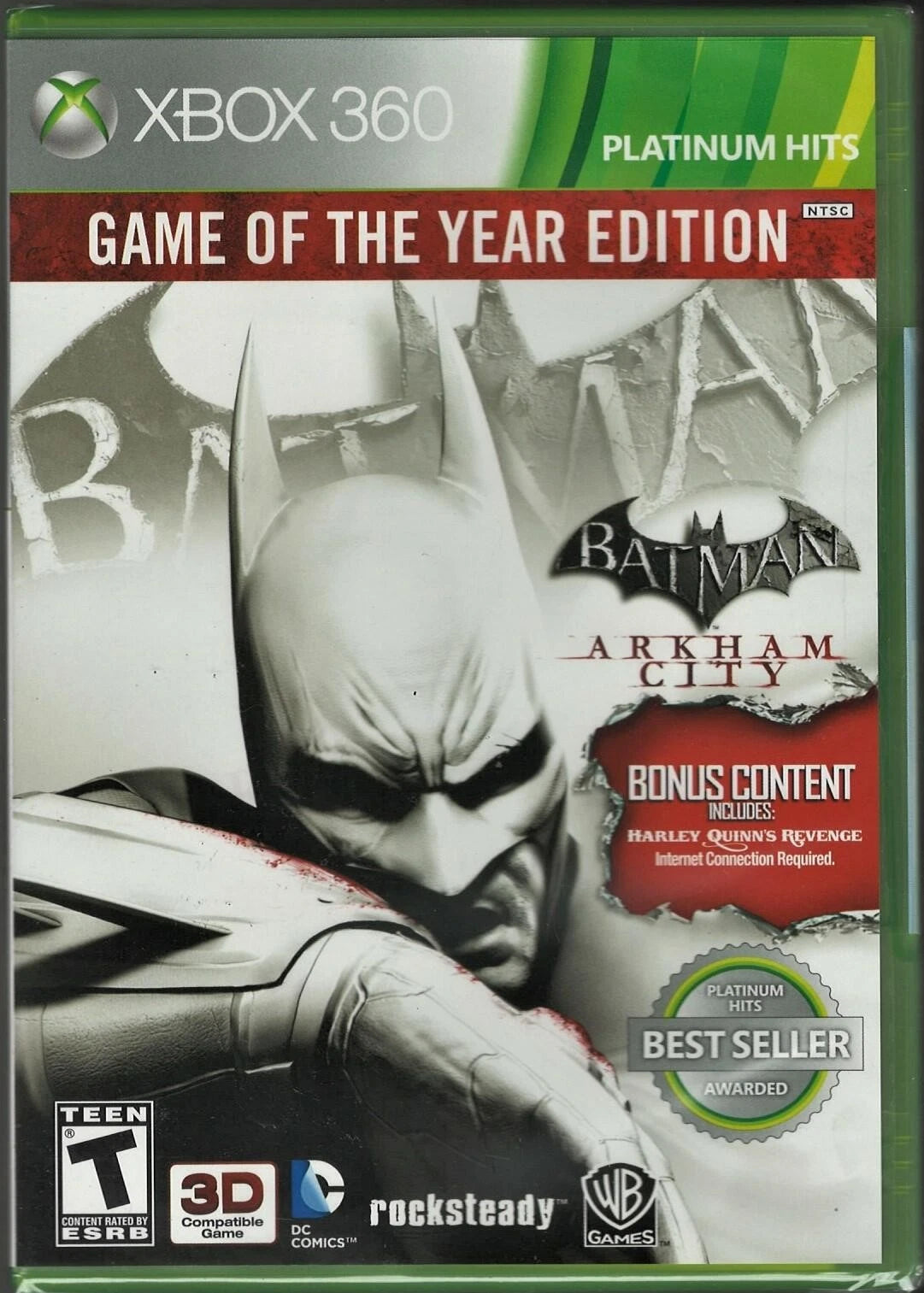 Batman: Arkham City Game of the Year Edition (Platinum Hits) Xbox 360