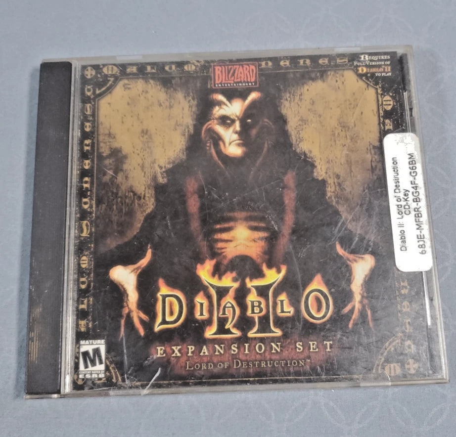 Diablo Expansion Set Lord of Destruction CD ROM - Pre Owned