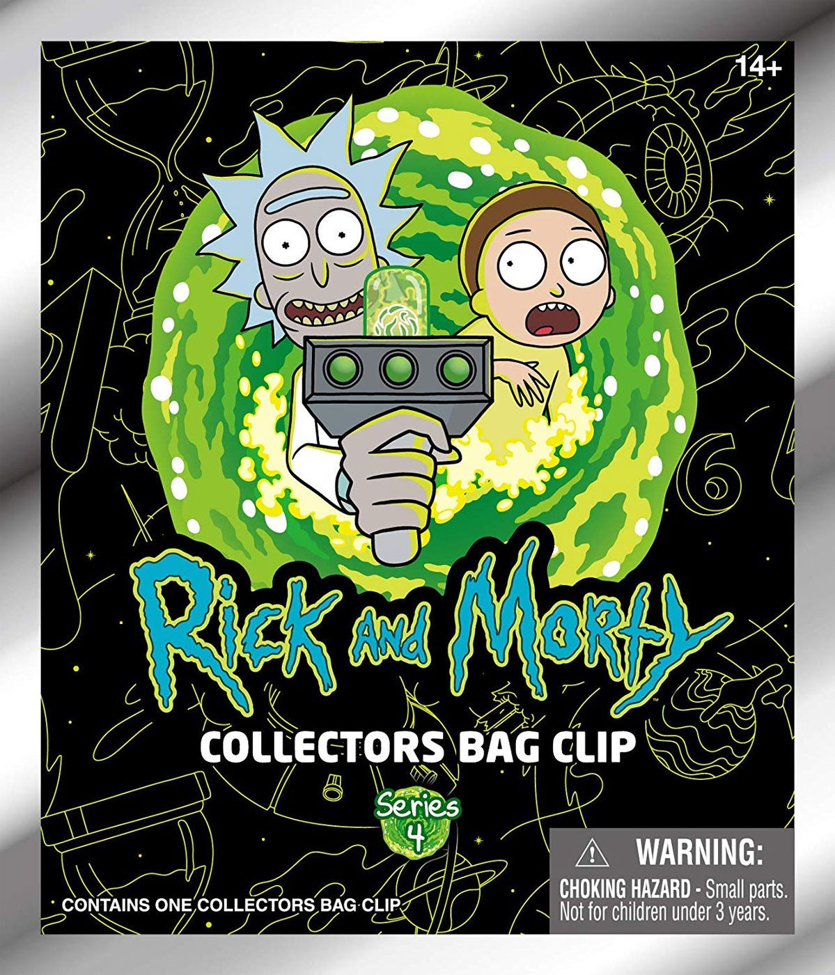 Rick and Morty 10th Anniversary Series 5 3D Foam Bag Clip.