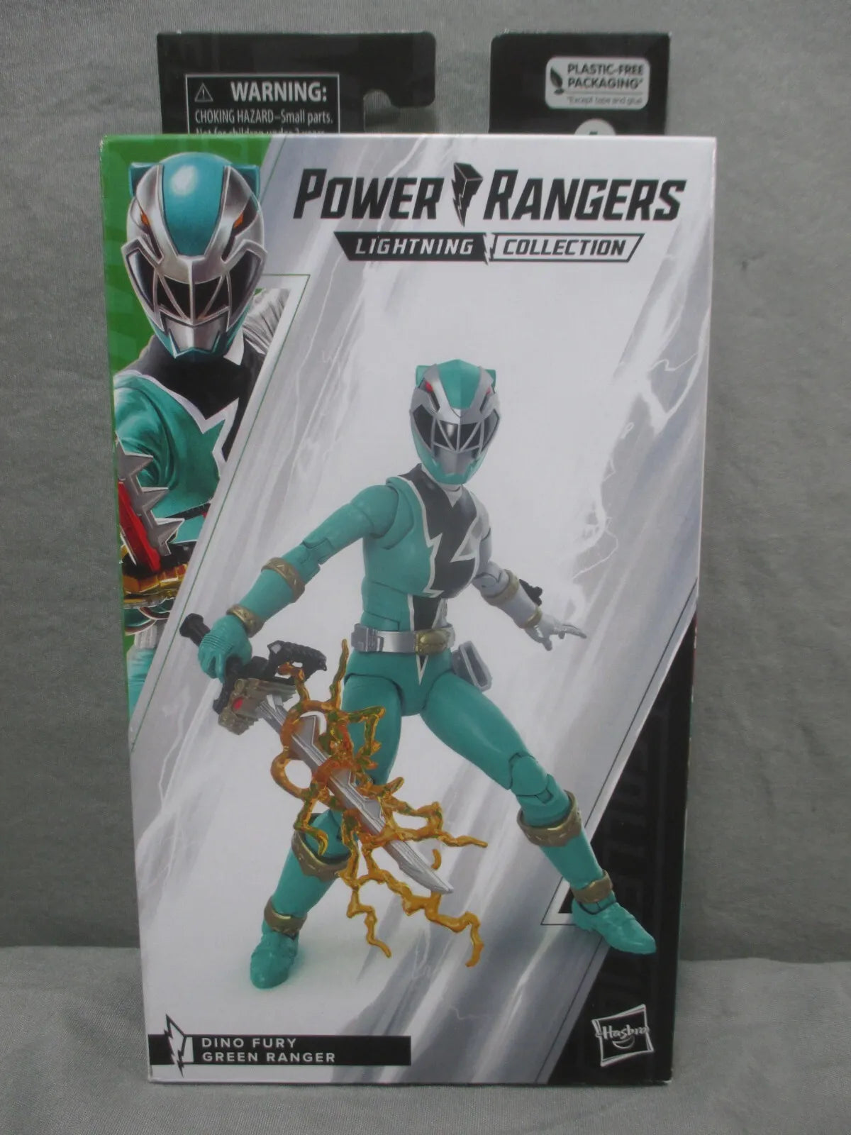 Power Rangers Dino Fury GREEN RANGER Lightning Collection 2022 Mighty Morphin.