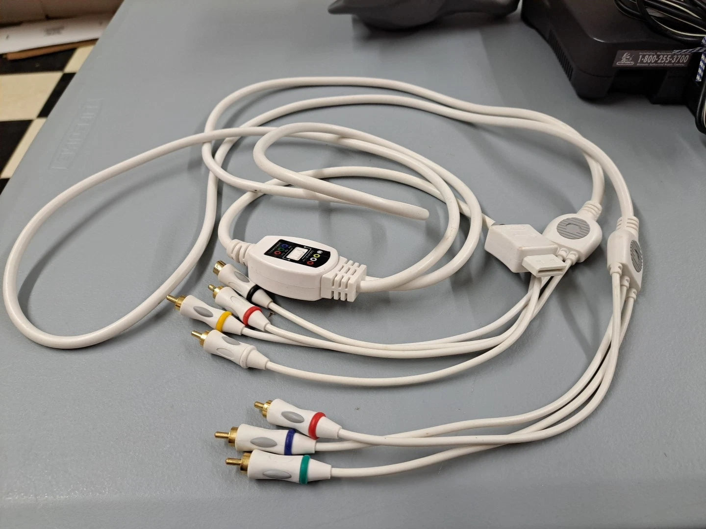 Combination AV/S-Video And Component Cable For Nintendo Wii Console