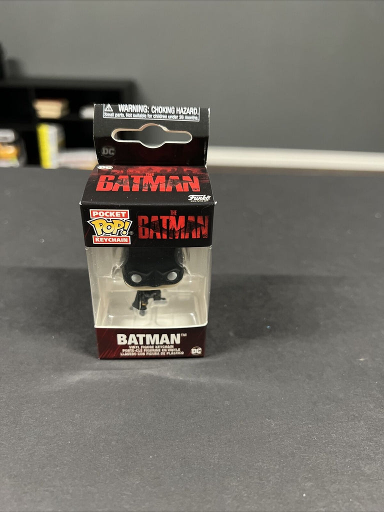 Batman Pocket Pop! Keychain - The Dark Knight's Portable Sidekick.