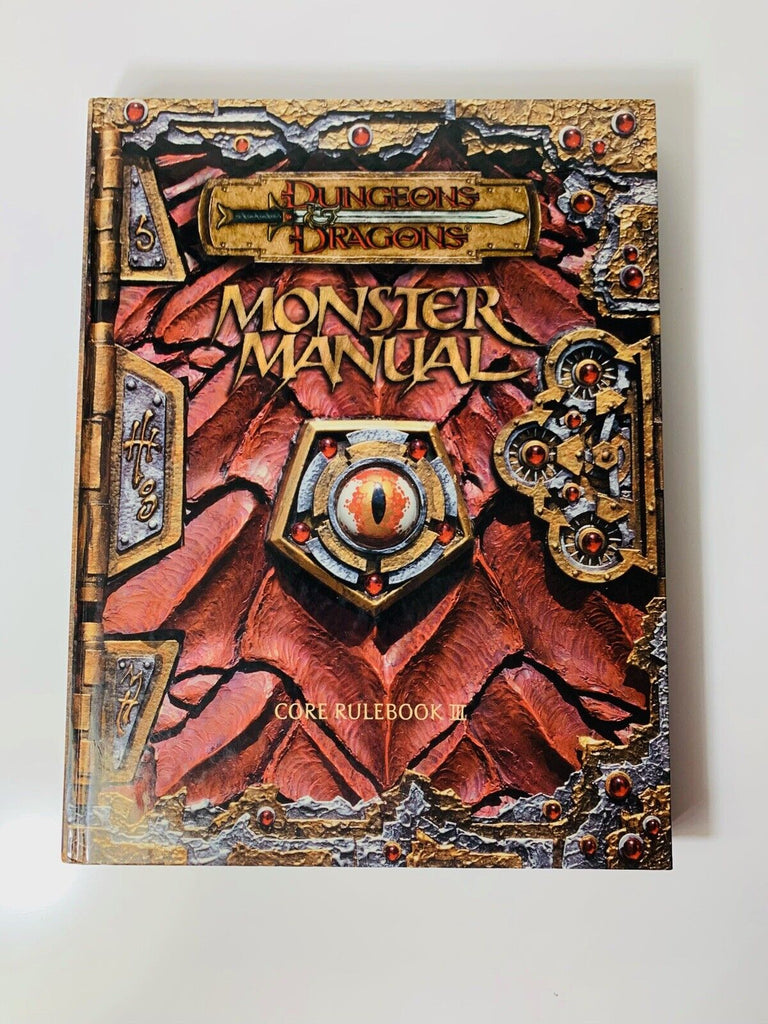 Dungeons & Dragons Monster Manual.