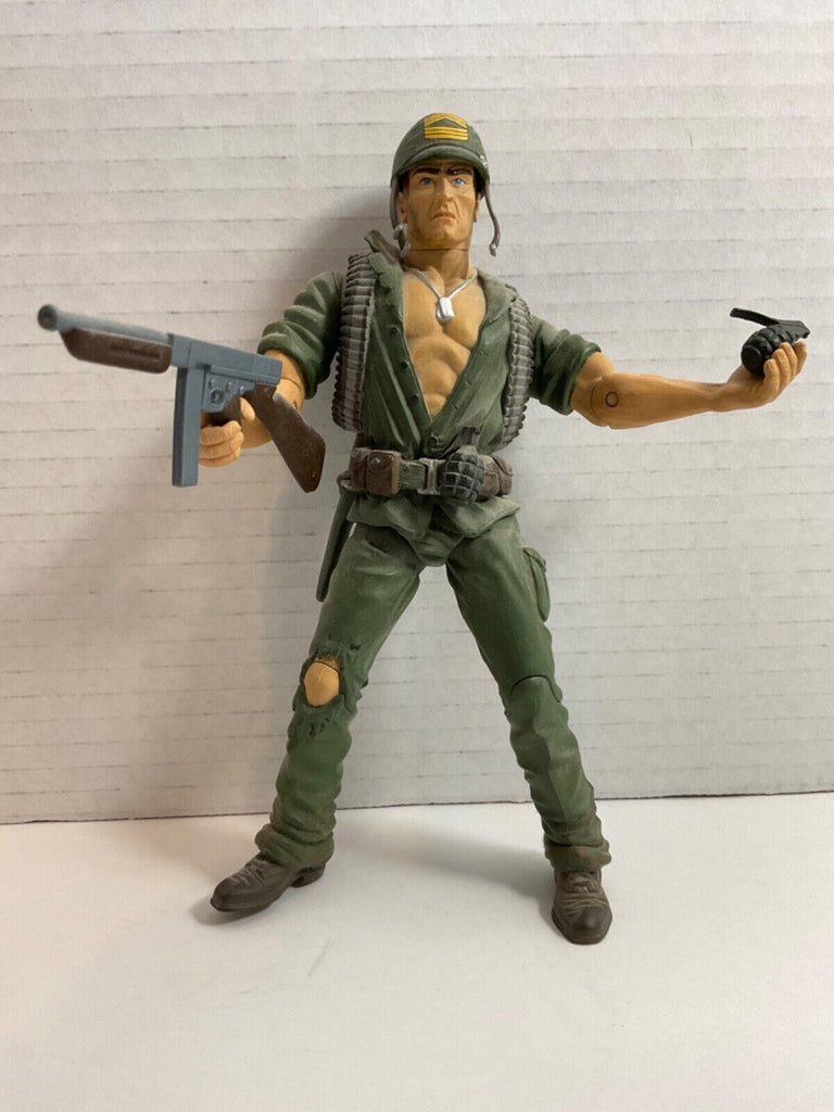 NEW DC COMICS DIRECT SGT ROCK OUR FIGHTING FORCES 6" SERGEANT ACTION FIGURE!.